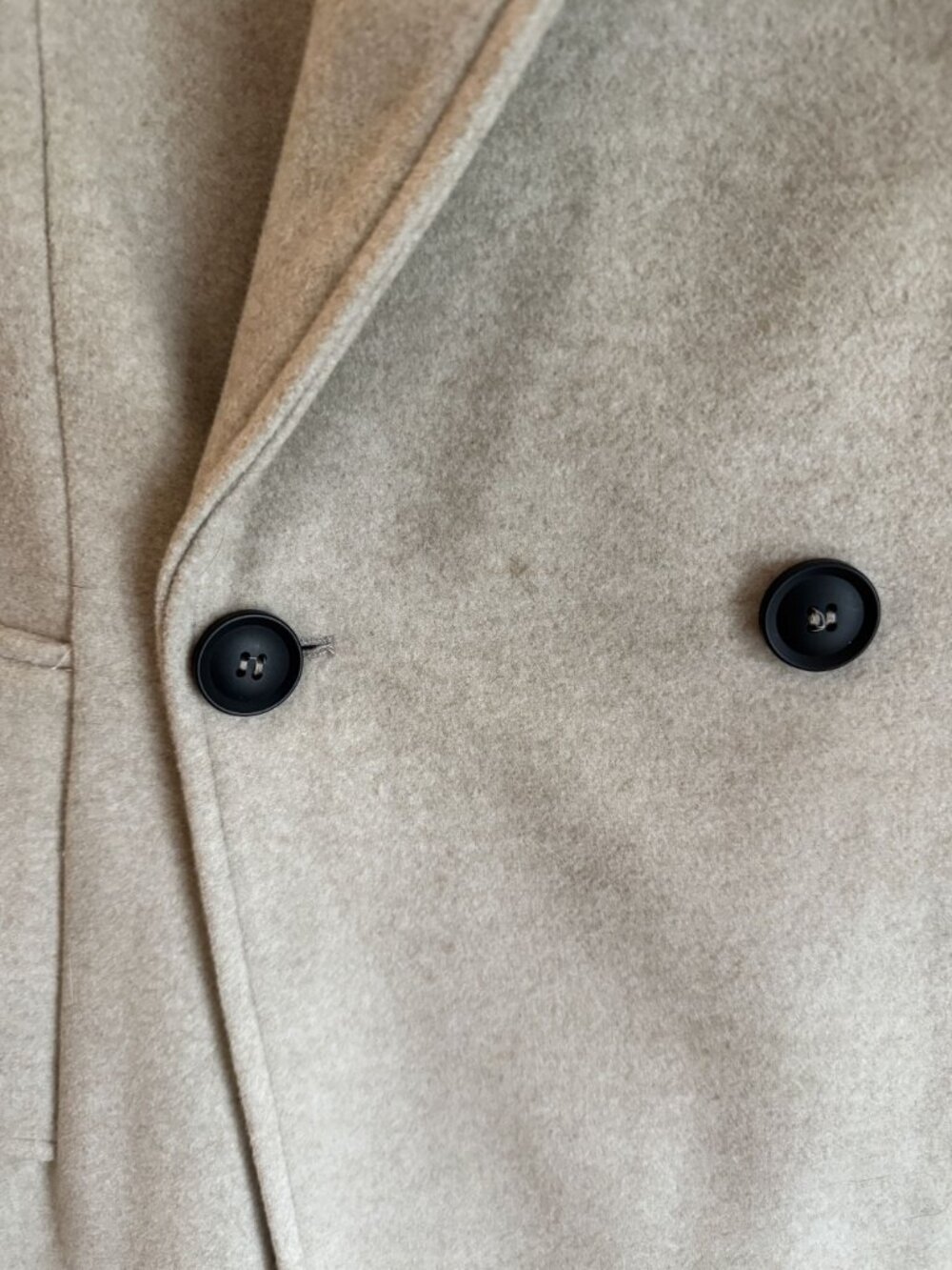 Zara Womens Tan Sleeveless Boyfriend Trench Vest Size L [jb] - Picture 9 of 9
